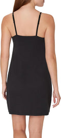 Hanes Women's Originals Sleep Dress, Comfywear Supersoft Sleep Slip Dress With Built-in Shelf Bra