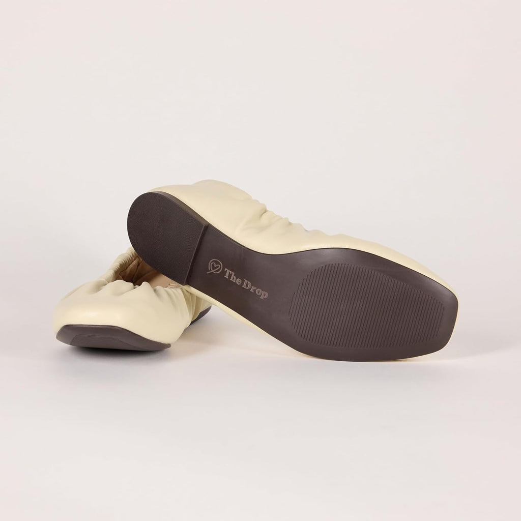 The Drop Women's Paige Scrunch Ballet Flat