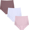 Vanity Fair Women's High Waisted Underwear, Full Coverage Ladies Panties, Perfectly Yours Briefs