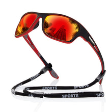 Load image into Gallery viewer, suoso Polarized Sports Sunglasses for Men: UV400 Protection Glasses Wrap Around Goggles for Driving Fishing