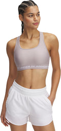 Under Armour Women's Crossback Mid Impact Sports Bra
