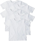 Gerber Baby & Toddler 5-Pack Solid Short Sleeve T-Shirts Jersey 160 GSM
