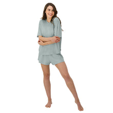 Load image into Gallery viewer, Hanes Women's Pajamas Set, Comfywear Pajamas for Women Set, Originals SupertSoft Loungewear, T-Shirt &amp; Sleep Shorts