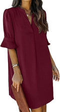 QACOHU women's breathable casual summer dress