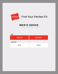 Hanes Double Tough Ankle Socks Moisture Wicking Socks, Multipack