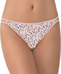 Vanity Fair Women's Illumination String Bikini Panties, Silky Stretch & Satin Trim