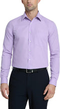 Van Heusen Mens Dress Shirt Regular Fit Poplin Solid