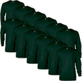 Gildan Adult Ultra Cotton Long Sleeve T-Shirt, Style G2400, Multipack