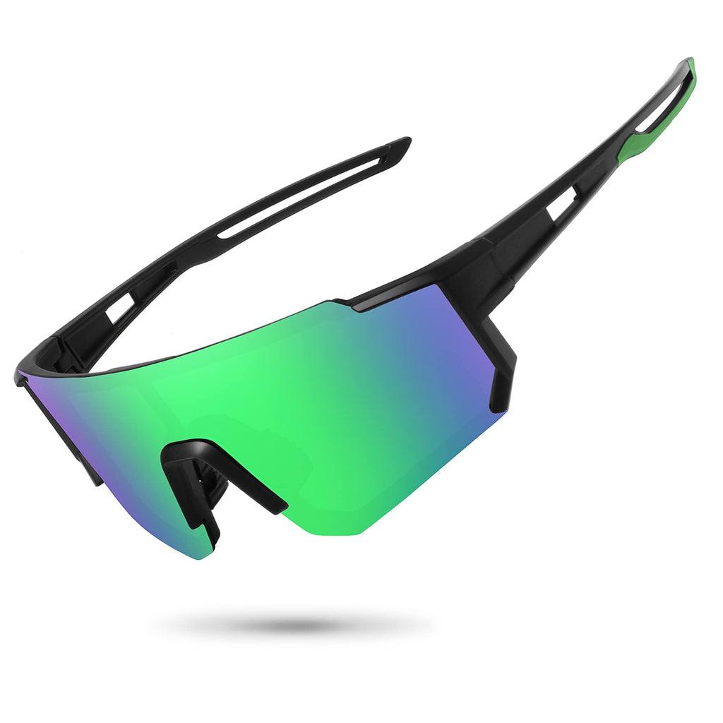 STORYCOAST Polarized Sports Sunglasses for Men Women,Driving Fishing Cycling Mountain Bike Sunglasses UV400 Protection