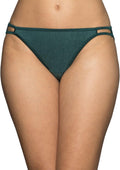 Vanity Fair Women's Illumination String Bikini Panties, Silky Stretch & Satin Trim