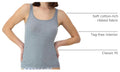 Hanes Women's Originals Ribbed Tank Pack, Soft Cotton Rib Tank Tops for Women, 4-Pack