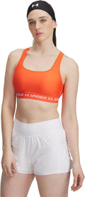 Under Armour Women's Crossback Mid Impact Sports Bra
