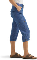 Lee Women's Ultra Lux Comfort with Flex-to-Go Cargo Capri Pant