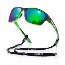 Load image into Gallery viewer, suoso Polarized Sports Sunglasses for Men: UV400 Protection Glasses Wrap Around Goggles for Driving Fishing