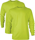 Gildan Adult Ultra Cotton Long Sleeve T-Shirt, Style G2400, Multipack