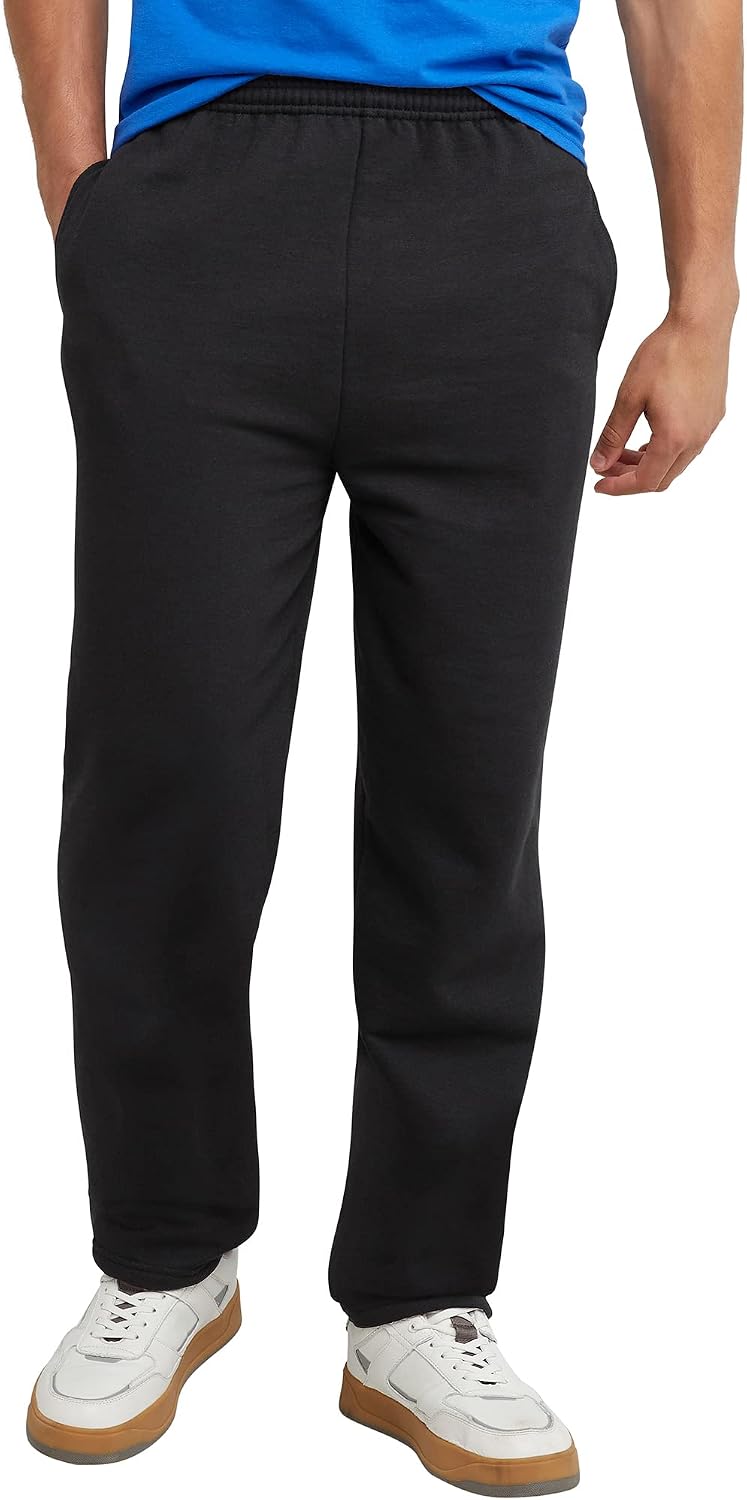 Hanes EcoSmart men's lounge pants with side pockets