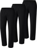 Men's Hanes open bottom cotton sweatpants