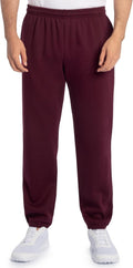 Fruit of the Loom Eversoft Fleece Elastic Bottom Sweatpants with Pockets, Relaxed Fit, Moisture Wicking, Breathable