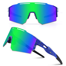 Load image into Gallery viewer, Ukoly Cycling Sunglasses for Men Women with 3 Interchangeable Lenses, Polarized Sports Sunglasses, Baseball Sunglasses