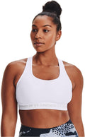 Under Armour Women's Crossback Mid Impact Sports Bra