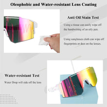 Load image into Gallery viewer, Ukoly Cycling Sunglasses for Men Women with 3 Interchangeable Lenses, Polarized Sports Sunglasses, Baseball Sunglasses