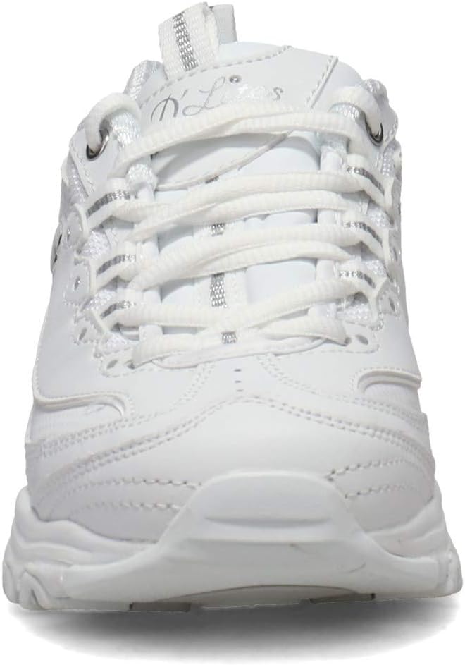 Skechers Women's D'Lites Fresh Start Memory Foam Lace-up Sneaker