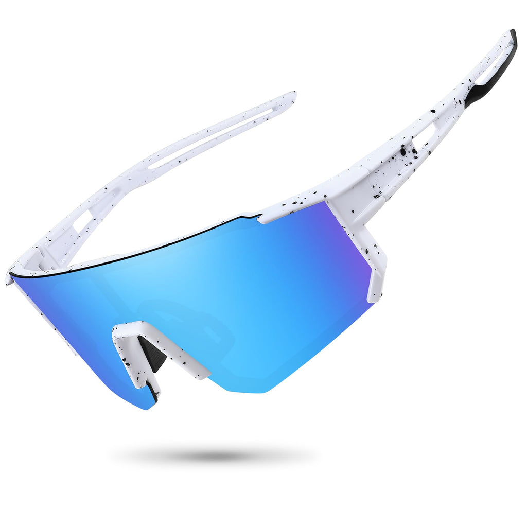 STORYCOAST Polarized Sports Sunglasses for Men Women,Driving Fishing Cycling Mountain Bike Sunglasses UV400 Protection