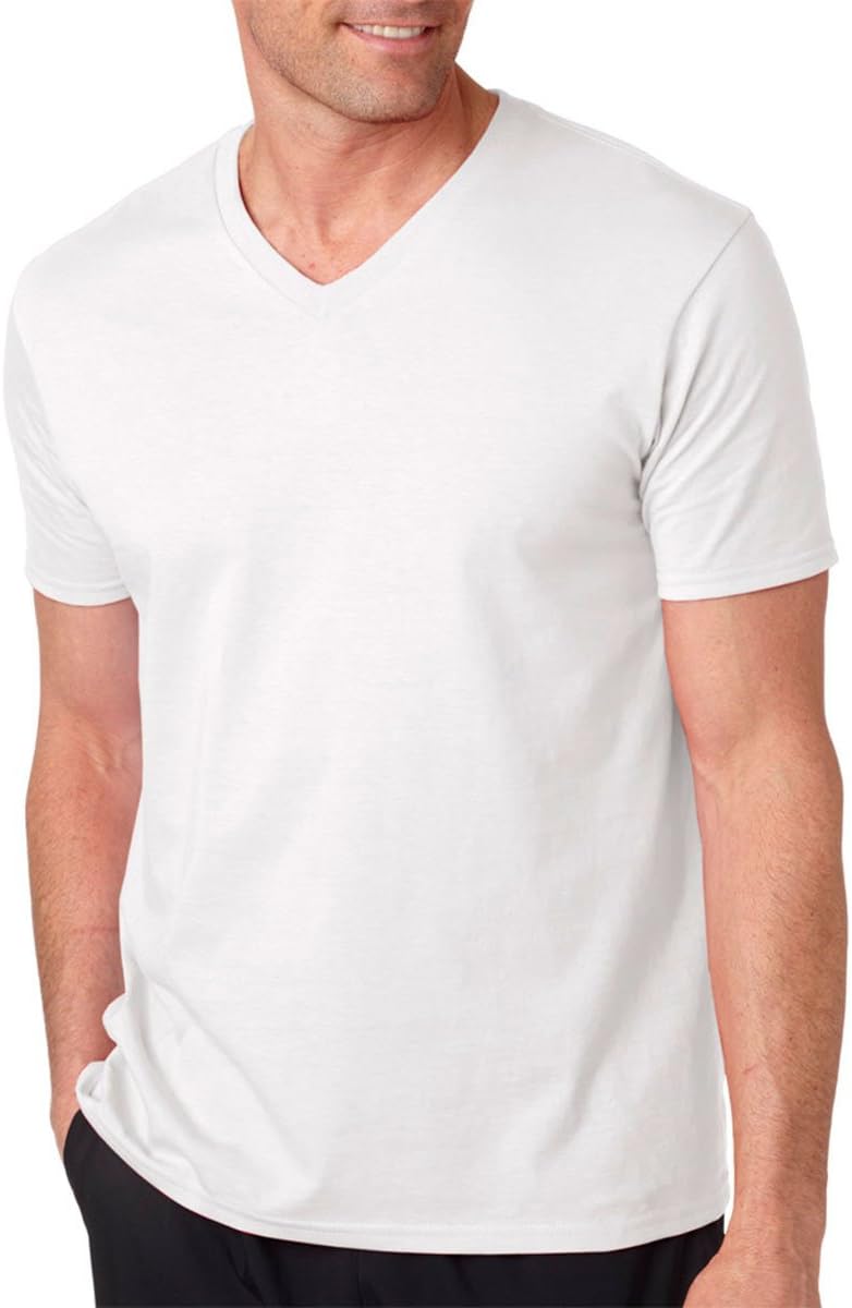 Gildan Men's V-Neck T-Shirts, Multipack, Style G1103