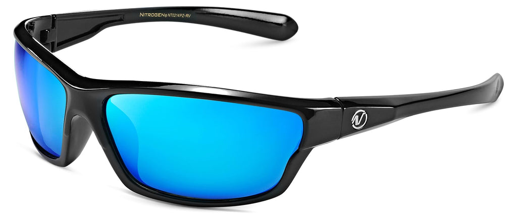 Nitrogen Polarized Wrap Around Sport Sunglasses for Men Women UV400 Driving Fishing Running Sun Glasses