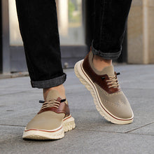 Load image into Gallery viewer, Men's Extra-Large Casual Sneakers – Breathable Microfiber Lace-Up Shoes | Sizes 39–48