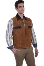 Load image into Gallery viewer, Scully Dusty Ridge (621 Calf Suede) – Men's Vest