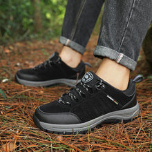 Load image into Gallery viewer, Unisex Waterproof Leather Hiking Shoes – Lightweight Outdoor Low-Top Boots