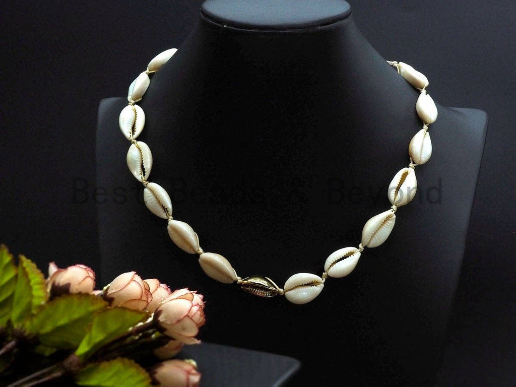 Cowrie Shell Necklace, Cowrie Shell Choker, Cowrie Necklace