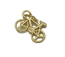 Load image into Gallery viewer, Gold Bicycle Charm, Sku#LD280