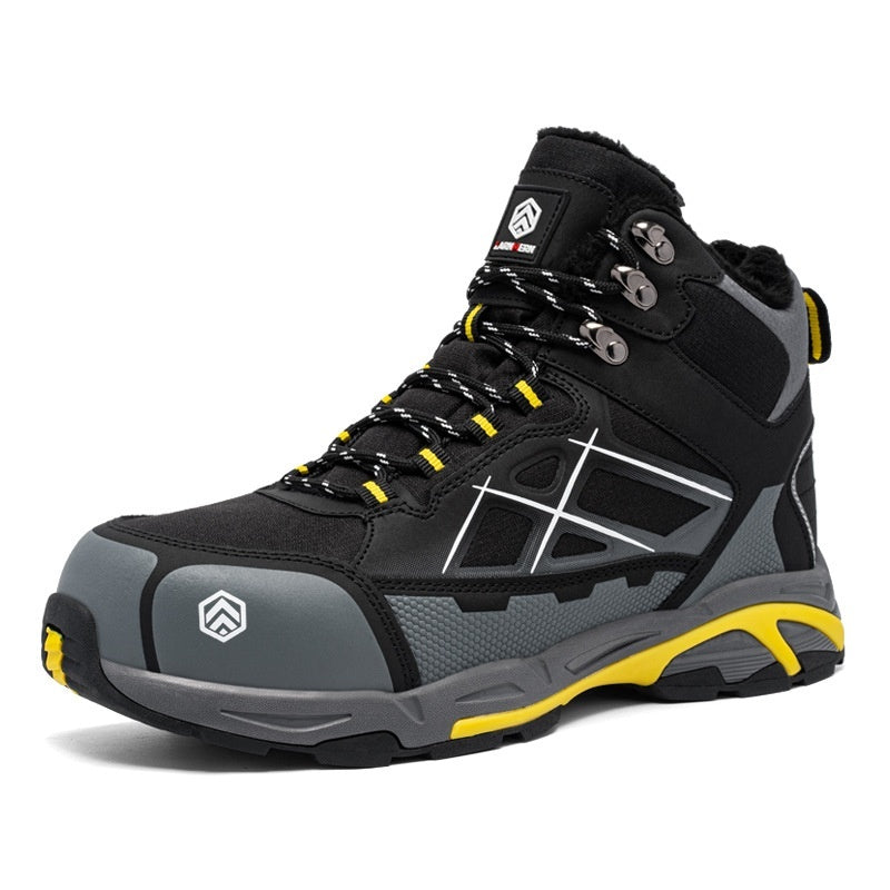Men's Steel Toe Safety Shoes – Crush-Resistant, Puncture-Proof, Waterproof & Lightweight Work Boots