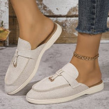Load image into Gallery viewer, Slip-On Half Slipper Shoes