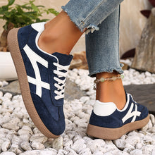 Load image into Gallery viewer, Women's Casual Athletic Sneakers - Lightweight Lace-Up Low-Top Shoes