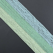 Load image into Gallery viewer, NEW!!! 2mm/3mm Round Faceted Luminous Crystal, Sku#U2046