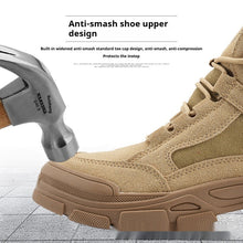 Load image into Gallery viewer, Men's Steel Toe Safety Shoes | Anti-Smashing Puncture-Resistant High-Top Work Boots