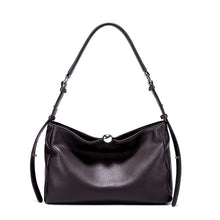 Load image into Gallery viewer, Luxury Genuine Leather Women's Pillow Bag – Full-Grain Cowhide Crossbody Handbag
