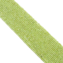 Load image into Gallery viewer, Genuine Peridot Faceted Cube Beads, 2.5mm, Sku#U1531