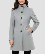 Load image into Gallery viewer, Womens Autumn Winter New Arrival Fashionable Casual Stand-Up Collar Coat