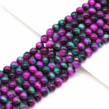 Load image into Gallery viewer, Exclusive!!! Top Quality Fuchsia Green Tiger Eye, Sku#UA308
