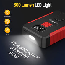 Load image into Gallery viewer, Portable Car Jump Starter with Air Compressor