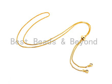 Load image into Gallery viewer, Sliding Adjustable Continuous Necklace Chain, 24"/32,Sku#P44