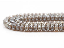 Load image into Gallery viewer, Mystic Champaign Agate Rondelle Faceted Beads, 4x6mm/5x8mm, Sku#UA283