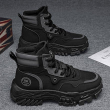 Load image into Gallery viewer, Men's Breathable High-Top Vintage British Work Boots