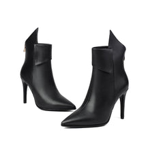 Load image into Gallery viewer, Women's Plus-Size Pointed-Toe Stiletto Heels | Back Zipper | Sizes EU 34–48