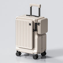 Load image into Gallery viewer, Front-opening 20-inch Carry-on Suitcase