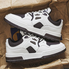 Load image into Gallery viewer, Men's Chunky Low-Top Sneakers - Casual Skate Shoes with Thick Rubber Sole